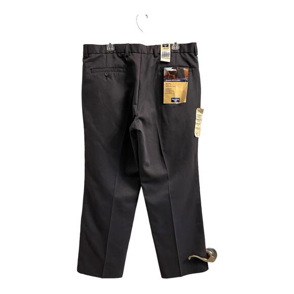 Dockers Flat Front Classic Fit Permanent Crease Men's Grey Size W38 L29 - Picture 6 of 14